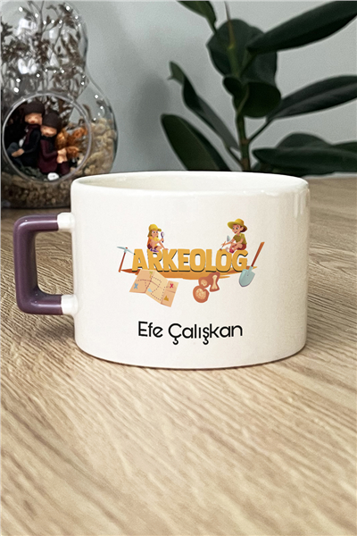 Arkeolog Kişiye Özel Lüks Fincan