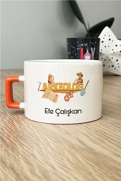 Arkeolog Kişiye Özel Lüks Fincan