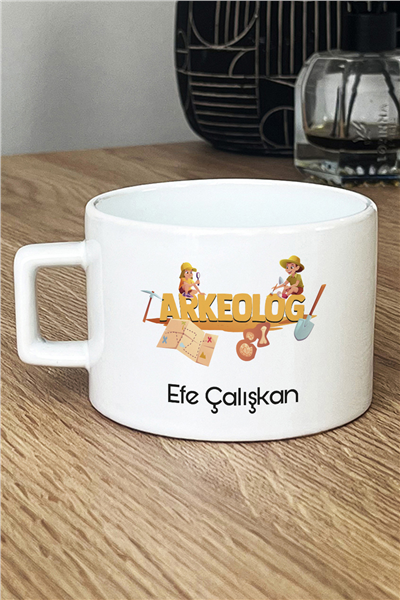 Arkeolog Kişiye Özel Lüks Fincan