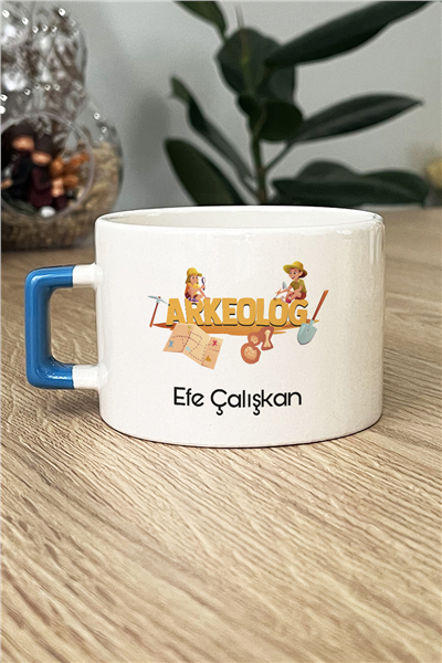 Arkeolog Kişiye Özel Lüks Fincan