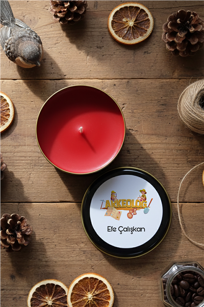 Arkeolog Kişiye Özel Mum