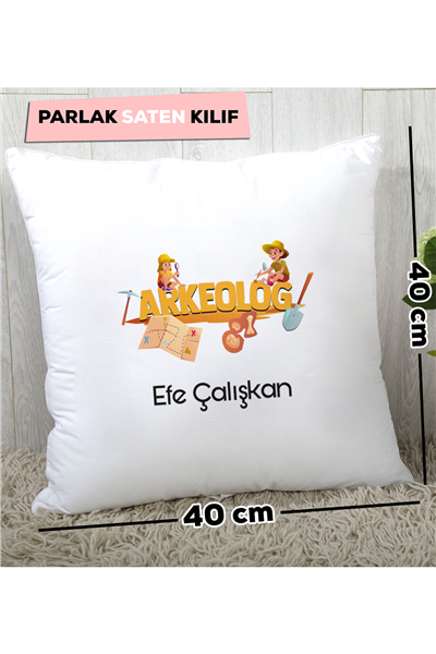 Arkeolog Kişiye Özel Yastık