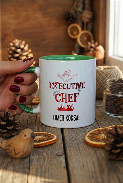 Aşçı Kişiye Özel Kupa Bardak Standart