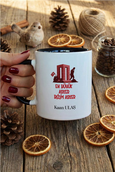Asker Kişiye Özel Kupa Bardak Standart