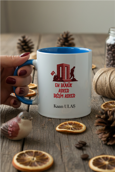 Asker Kişiye Özel Kupa Bardak Standart