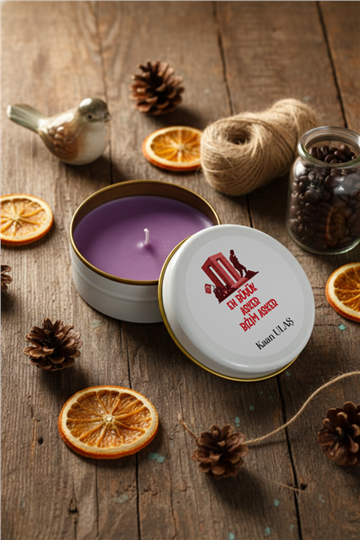 Asker Kişiye Özel Mum