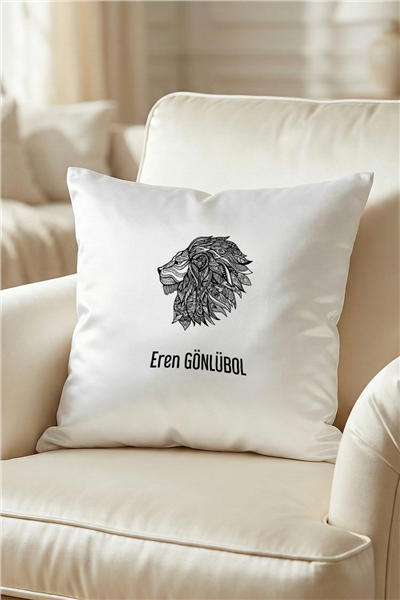 Aslan Kişiye Özel Yastık