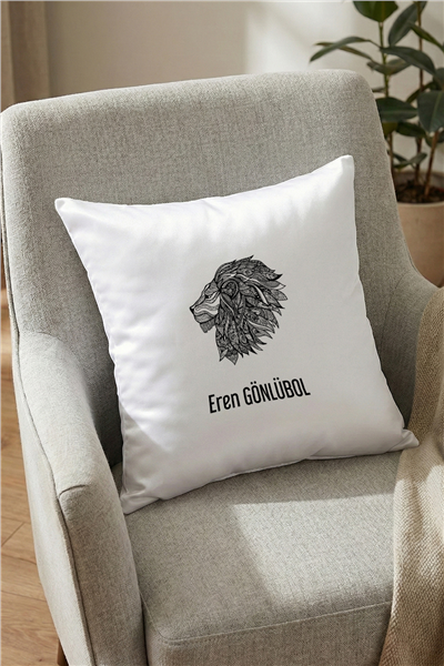 Aslan Kişiye Özel Yastık