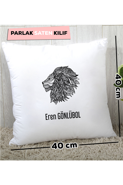 Aslan Kişiye Özel Yastık
