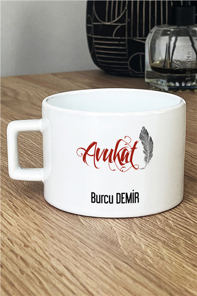 Avukat Kişiye Özel Lüks Fincan
