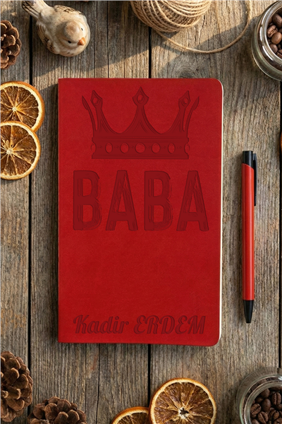 Baba Kişiye Özel Defter ve Kalem