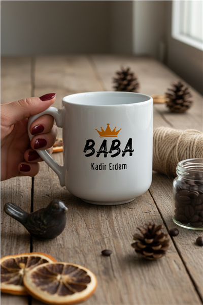 Baba Kişiye Özel Kupa Bardak Standart