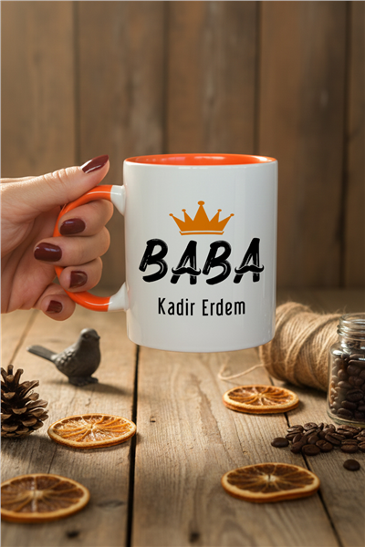 Baba Kişiye Özel Kupa Bardak Standart