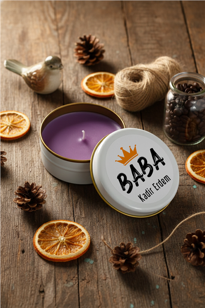 Baba Kişiye Özel Mum