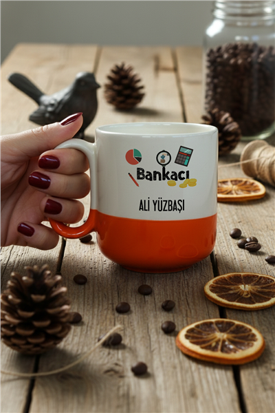 Bankacı Kişiye Özel Kupa Bardak Pro