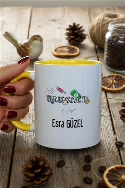 Bankacı Kişiye Özel Kupa Bardak Standart