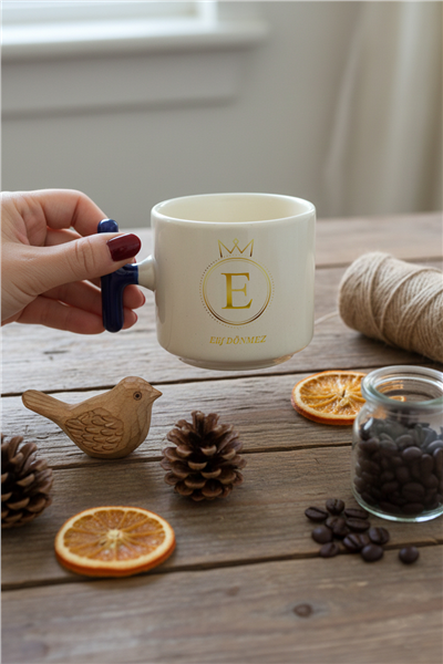 Baş Harf Kişiye Özel T Kupa