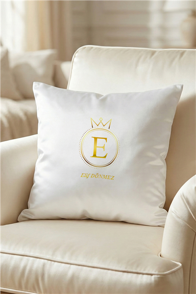 Baş Harf Kişiye Özel Yastık