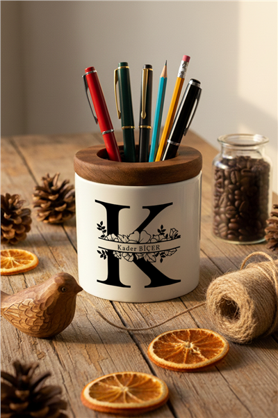 Baş Harf ve İsim Kişiye Özel Kalemlik