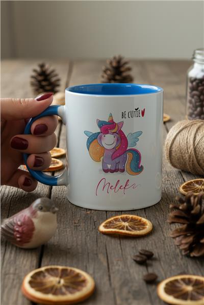 Be Cutie Unicorn  Kişiye Özel Kupa Bardak Standart
