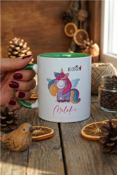 Be Cutie Unicorn  Kişiye Özel Kupa Bardak Standart