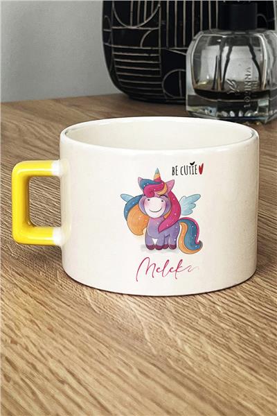 Be Cutie Unicorn  Kişiye Özel Lüks Fincan