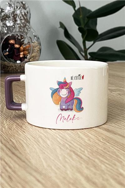 Be Cutie Unicorn  Kişiye Özel Lüks Fincan