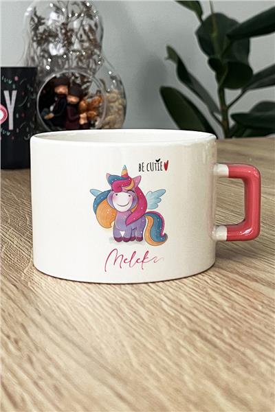 Be Cutie Unicorn  Kişiye Özel Lüks Fincan