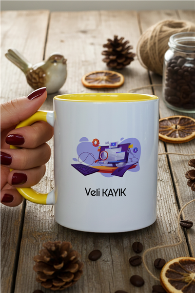Bilgisayar Mühendisi Kişiye Özel Kupa Bardak Standart