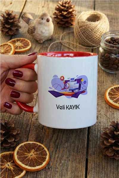 Bilgisayar Mühendisi Kişiye Özel Kupa Bardak Standart