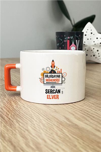 Bilgisayar Mühendisi Kişiye Özel Lüks Fincan