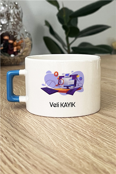 Bilgisayar Mühendisi Kişiye Özel Lüks Fincan