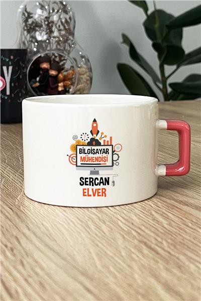 Bilgisayar Mühendisi Kişiye Özel Lüks Fincan