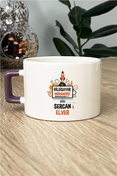 Bilgisayar Mühendisi Kişiye Özel Lüks Fincan