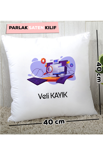 Bilgisayar Mühendisi Kişiye Özel Yastık