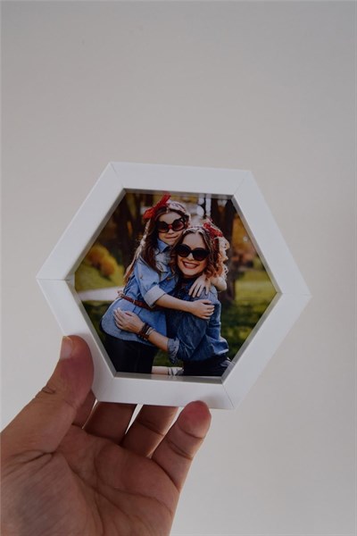 Bilgisayar Öğretmeni Hediye Kutusu - Kişiye Özel Dijital Göstergeli Termos, Kulaklık, Bere, Altıgen Fotoğraf Çerçevesi