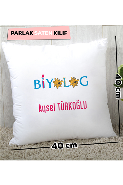 Biyolog Kişiye Özel Yastık