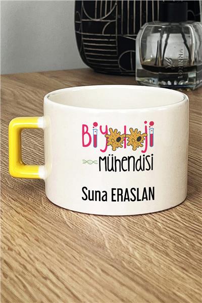 Biyoloji Mühendisi Kişiye Özel Lüks Fincan