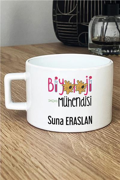 Biyoloji Mühendisi Kişiye Özel Lüks Fincan