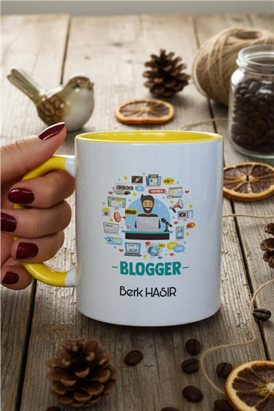 Blogger Kişiye Özel Kupa Bardak Standart