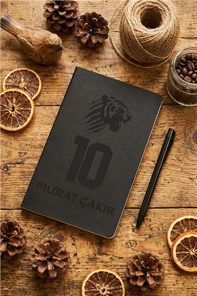 Bordo Mavi Taraftar Kişiye Özel Defter ve Kalem