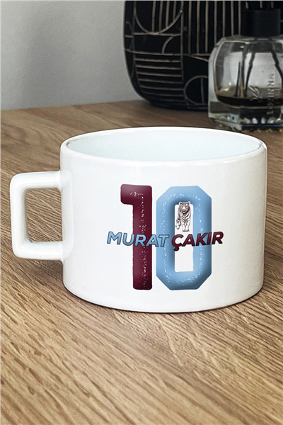 Bordo Mavi Taraftar Kişiye Özel Lüks Fincan