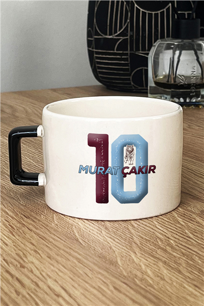 Bordo Mavi Taraftar Kişiye Özel Lüks Fincan