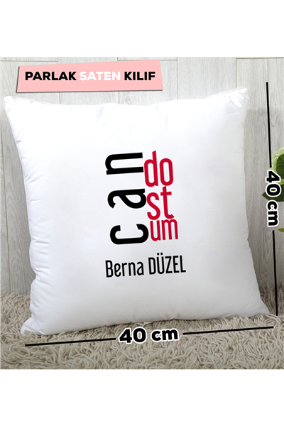 Can Dostum Kişiye Özel Yastık