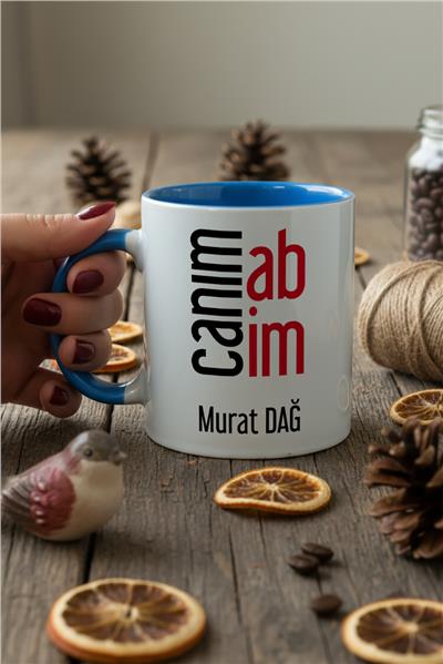 Canım Abim Kişiye Özel Kupa Bardak Standart