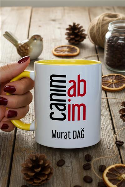 Canım Abim Kişiye Özel Kupa Bardak Standart