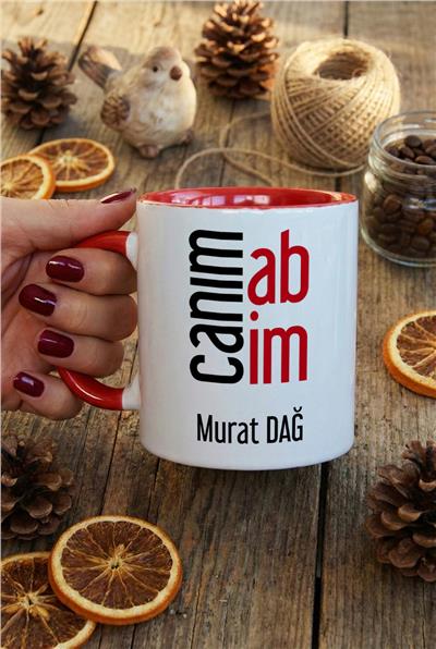 Canım Abim Kişiye Özel Kupa Bardak Standart