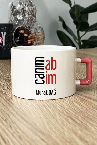 Canım Abim Kişiye Özel Lüks Fincan