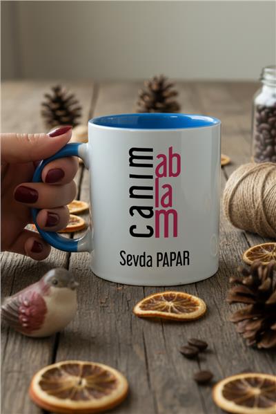 Canım Ablam Kişiye Özel Kupa Bardak Standart