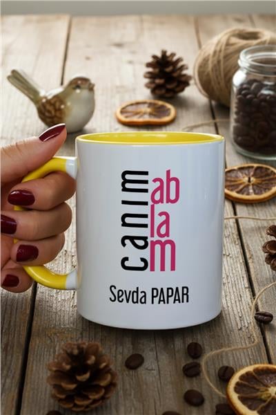 Canım Ablam Kişiye Özel Kupa Bardak Standart
